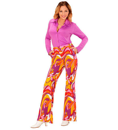 The 70S Groovy Style - Orchid  Pants 