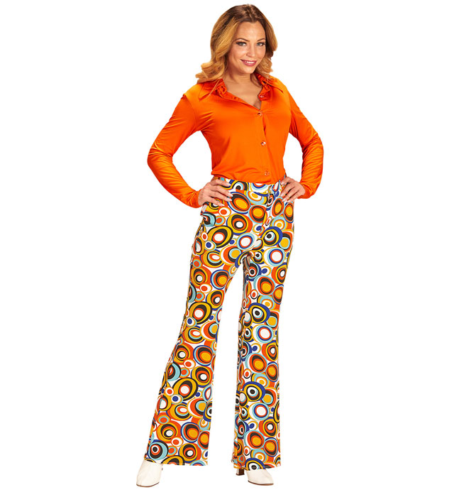 The 70S Groovy Style - Bubbles  Pants 