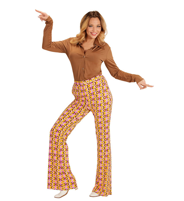 The 70S Groovy Style - Discs  Pants 