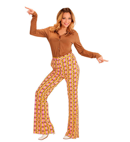 The 70S Groovy Style - Discs  Pants 