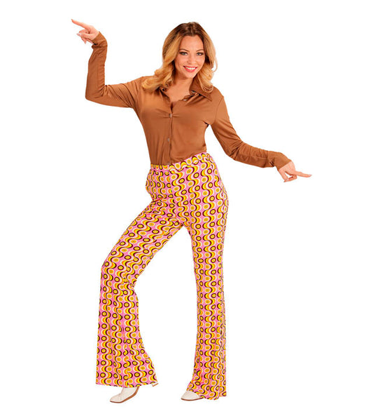 The 70S Groovy Style - Discs  Pants 