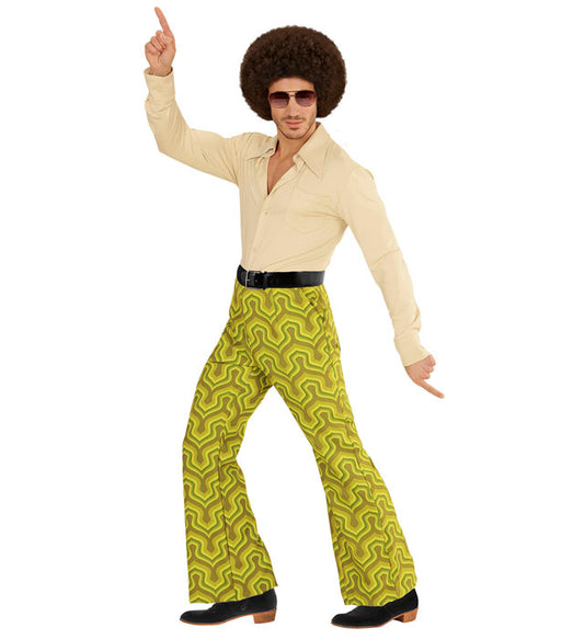 The 70S Groovy Style - Wallpaper  Pants 