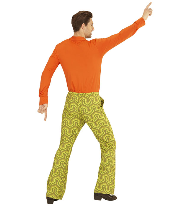 The 70S Groovy Style - Wallpaper  Pants 