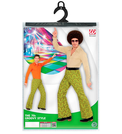 The 70S Groovy Style - Wallpaper  Pants 