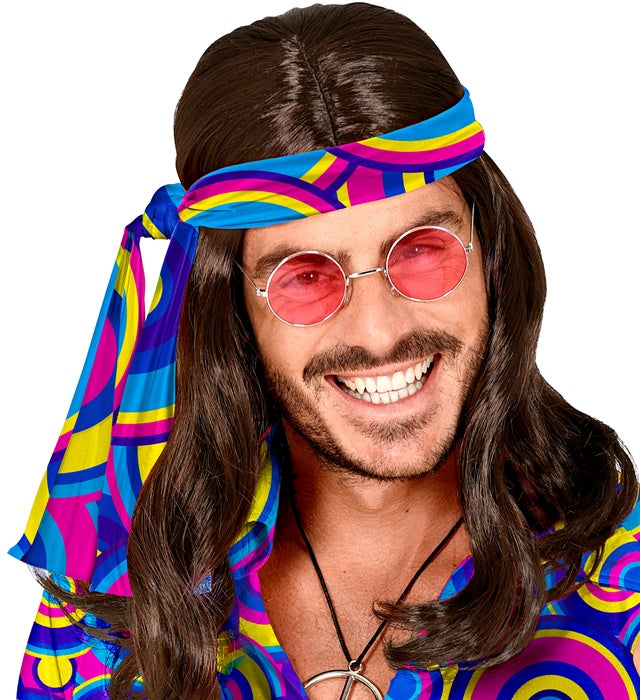 The 70S Groovy Style - Blue Bubbles  Headband 