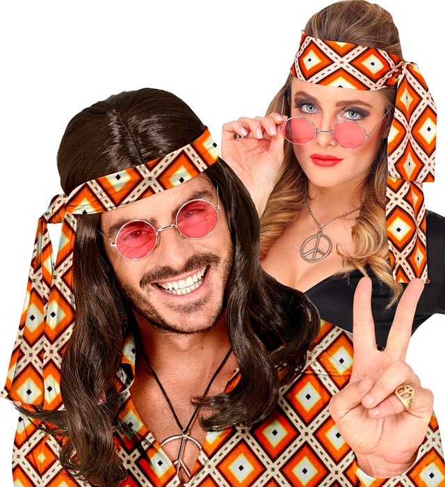 The 70S Groovy Style - Rhombus  Headband 