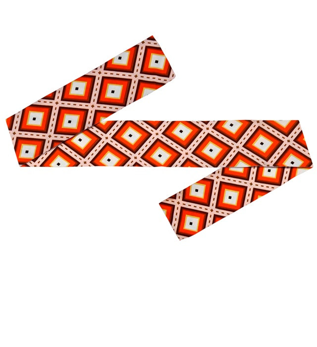 The 70S Groovy Style - Rhombus  Headband 