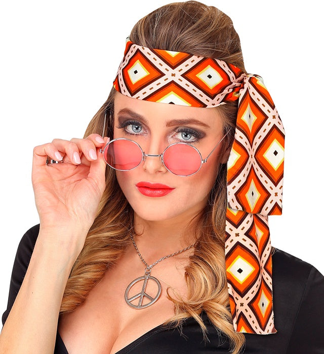 The 70S Groovy Style - Rhombus  Headband 