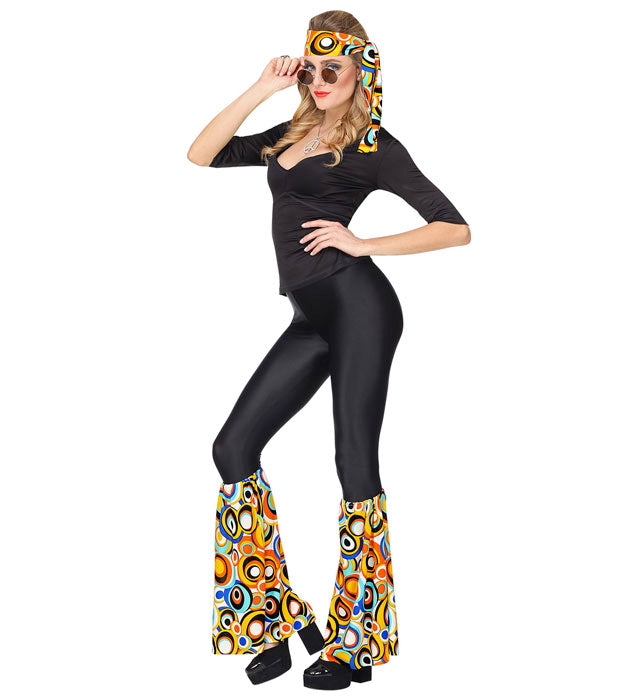 The 70S Groovy Style - Bubbles  Headband & Leg Warmers 