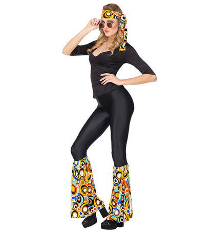 The 70S Groovy Style - Bubbles  Headband & Leg Warmers 