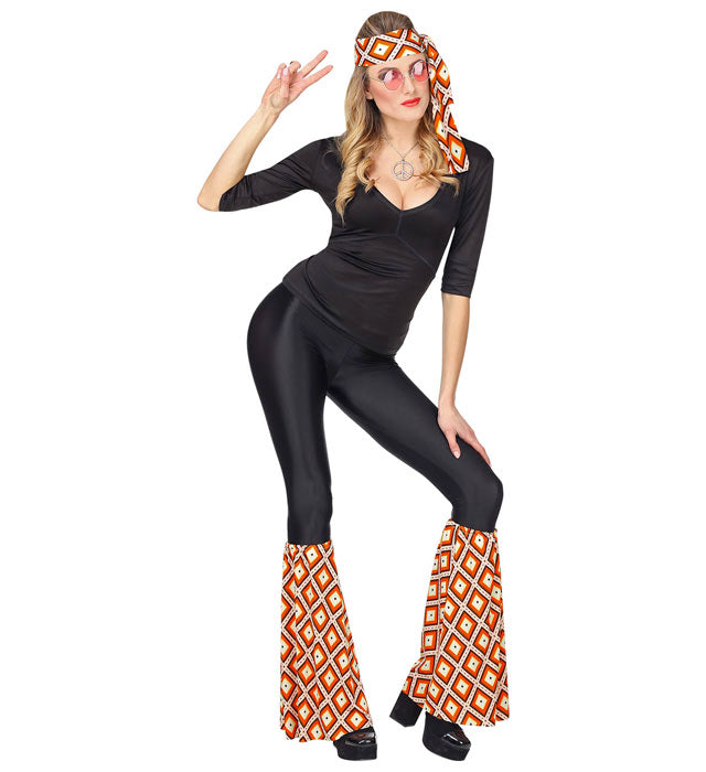 The 70S Groovy Style - Rhombus  Headband & Leg Warmers 