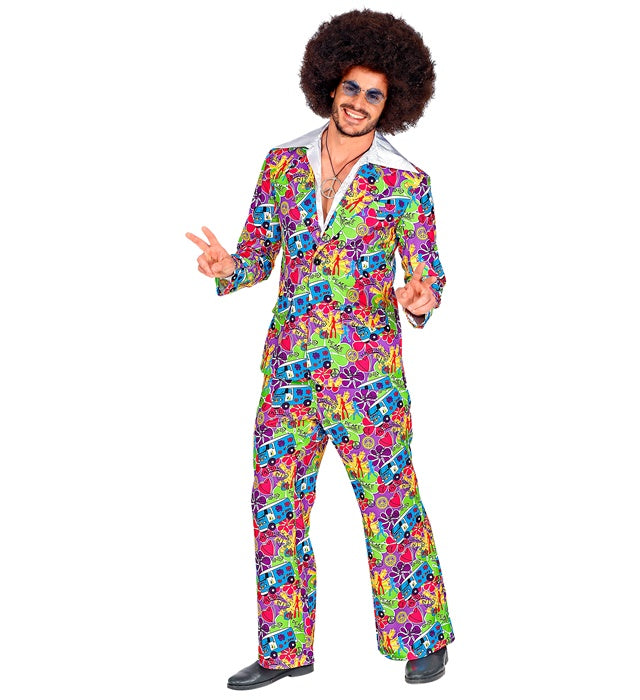The 60S Fashion - Peace Bus  Jacket, Pants 
