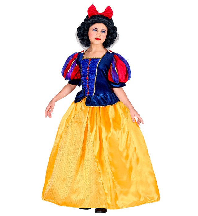 Fairy Tale Princess  Dress With Wire Hoop, Cape, Hair Bow 