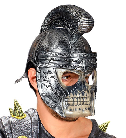 Gladiator Skull Helmet Hard Plastic