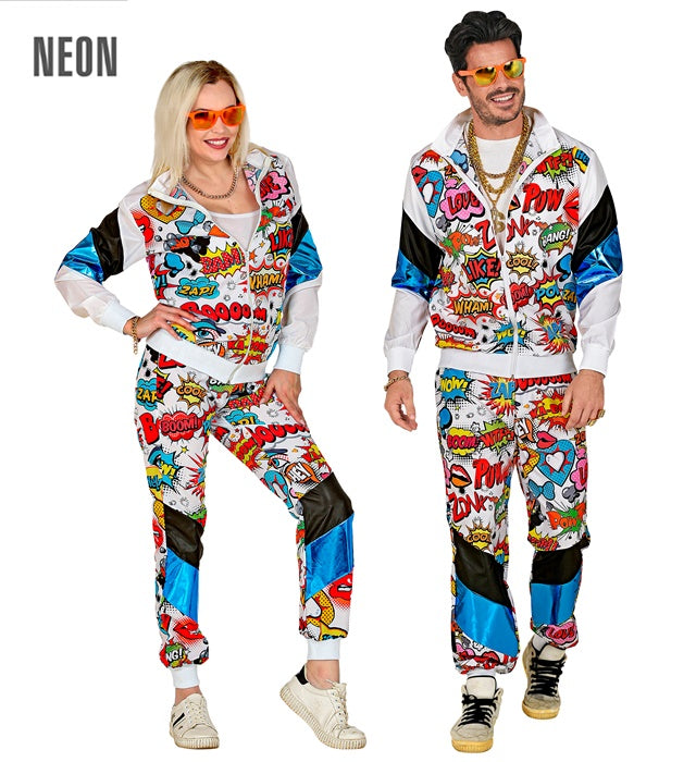 Pop Art Shell Suit  Jacket, Pants 
