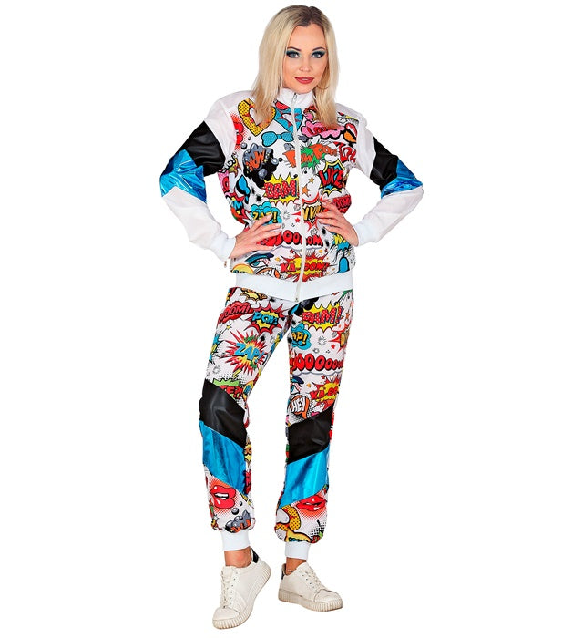 Pop Art Shell Suit  Jacket, Pants 