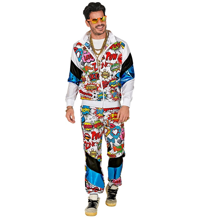 Pop Art Shell Suit  Jacket, Pants 