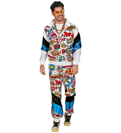 Pop Art Shell Suit  Jacket, Pants 
