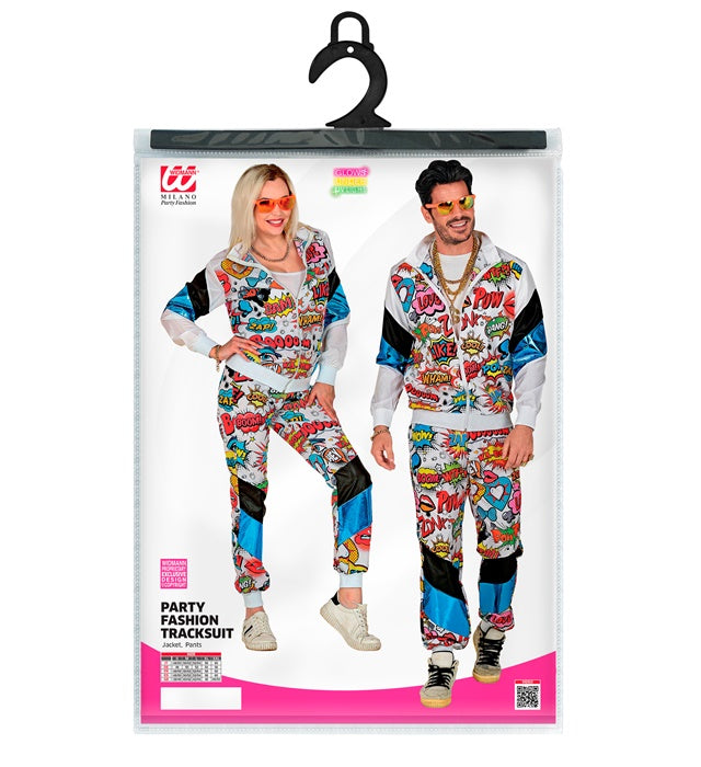 Pop Art Shell Suit  Jacket, Pants 
