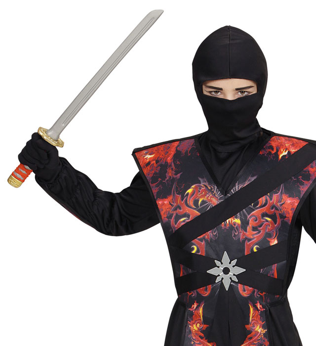 Japanese Katana With Scabbard 60Cm - 3 Colors Ass.