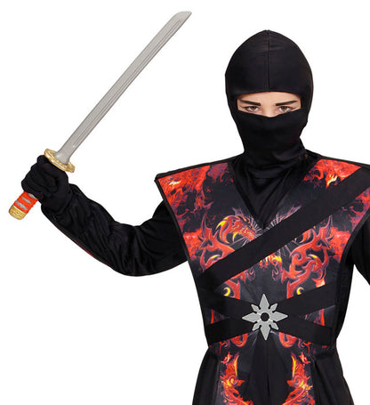 Japanese Katana With Scabbard 60Cm - 3 Colors Ass.