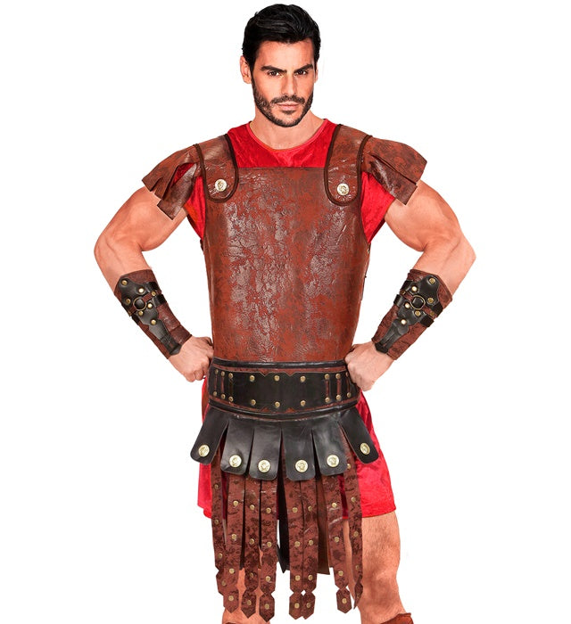Leather Look Roman/Greek Apron & Belt