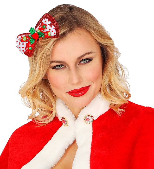 Red  Christmas Bow Tie