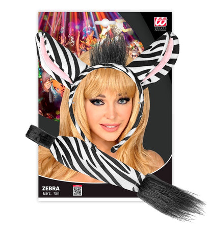 Zebra  Ears, Tail 
