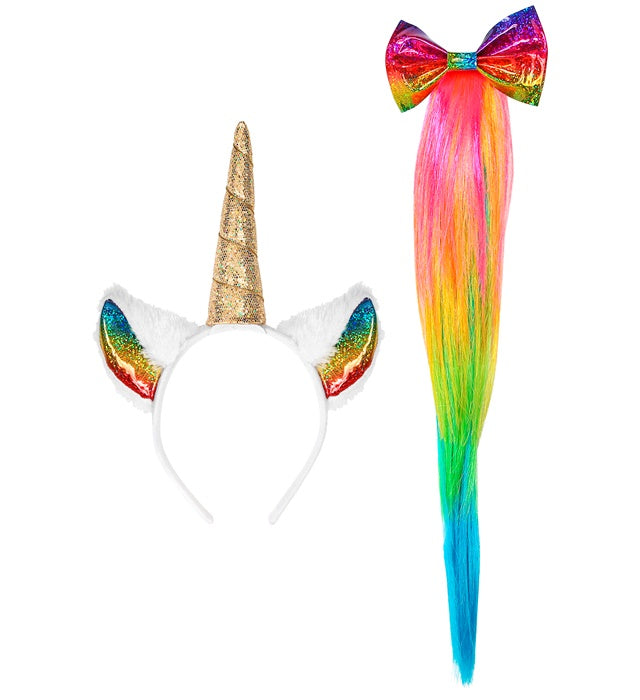 Unicorn  Headpiece, Tail 