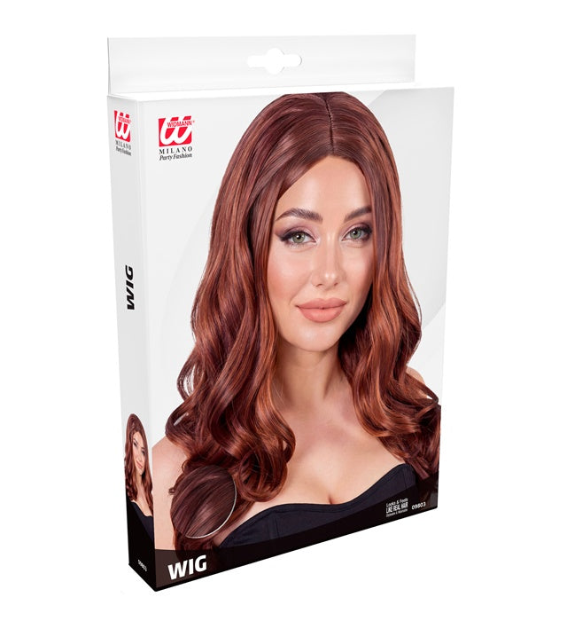 Brown Roxy Wig In Box
