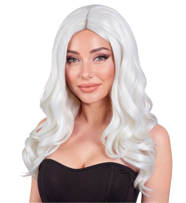 White Roxy Wig In Box