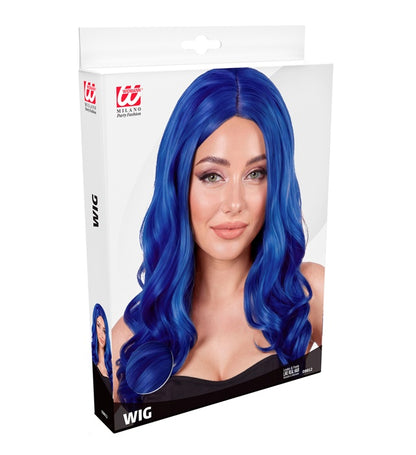Blue Roxy Wig In Box