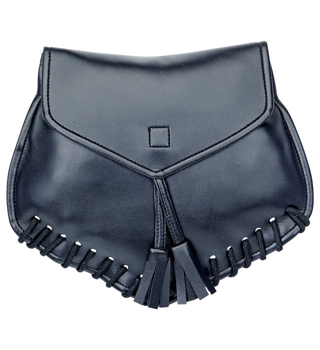 Leather Look Belt Purse