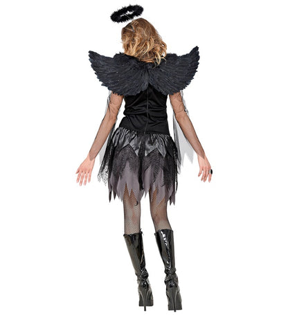 Dark Angel  Dress, Wings, Halo 
