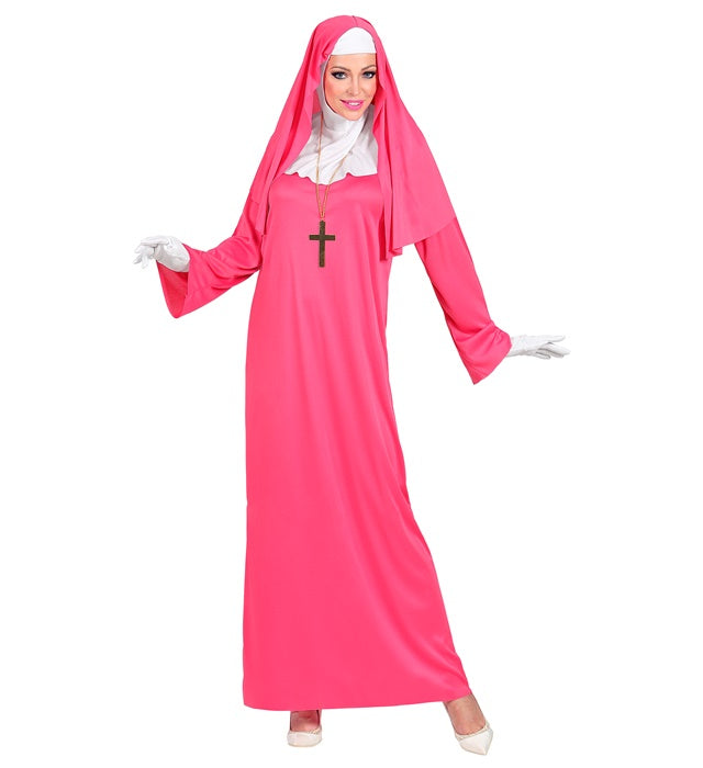 Nun  Tunic, Headpiece, Gloves 
