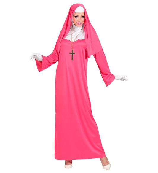 Nun  Tunic, Headpiece, Gloves 