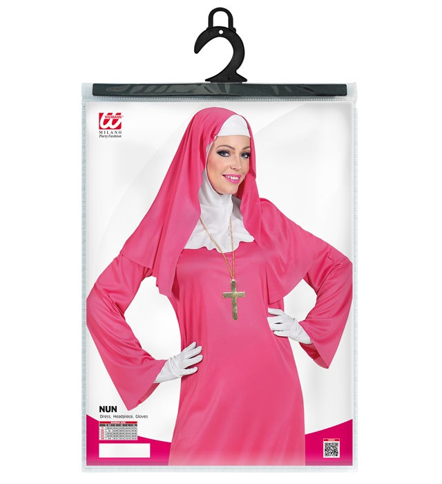 Nun  Tunic, Headpiece, Gloves 