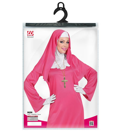 Nun  Tunic, Headpiece, Gloves 