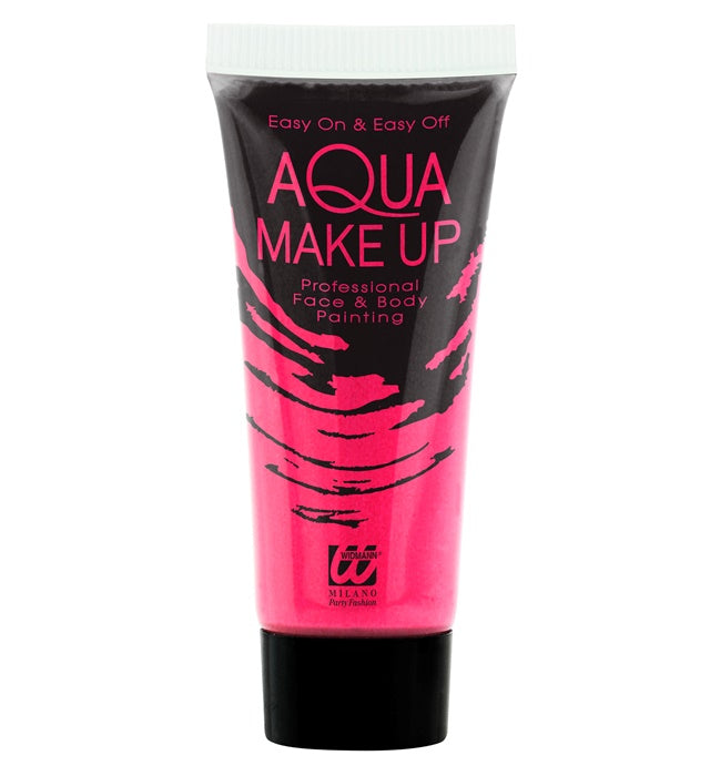 Neon Pink Aqua Make-Up In Tube 30 Ml