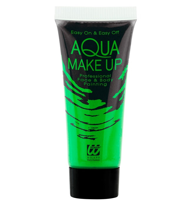 Neon Green Aqua Make-Up In Tube 30 Ml