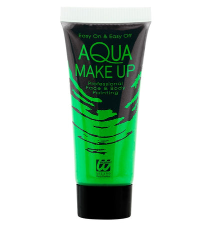 Neon Green Aqua Make-Up In Tube 30 Ml
