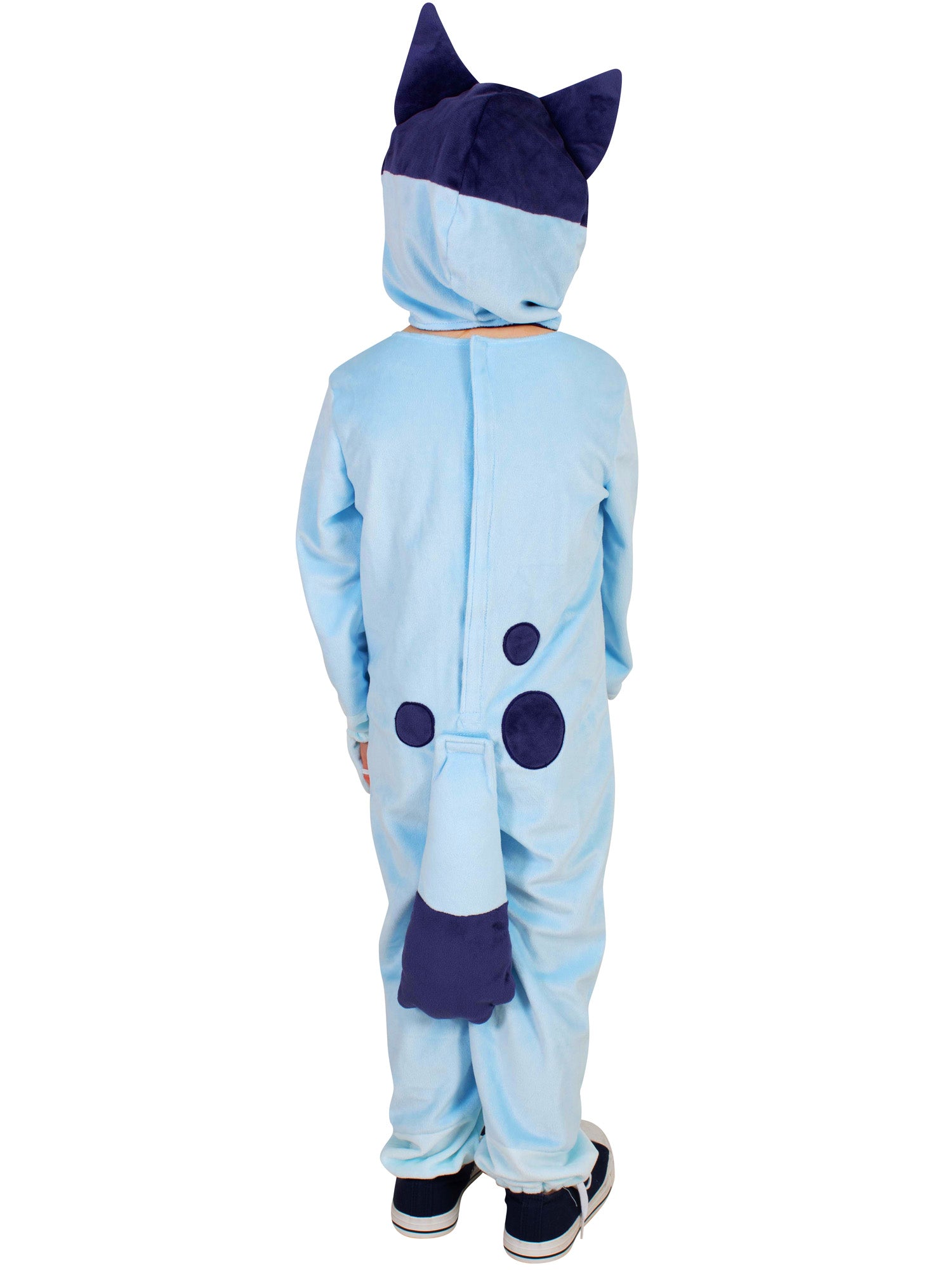 Bluey Child Comfywear Plush Jumpsuit with Detachable Headpiece and Tail 2