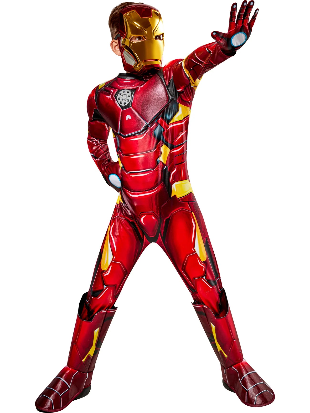 Iron Man Costume Kids Premium Edition 3D Arc Reactor 1