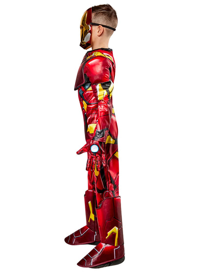 Iron Man Costume Kids Premium Edition 3D Arc Reactor 3