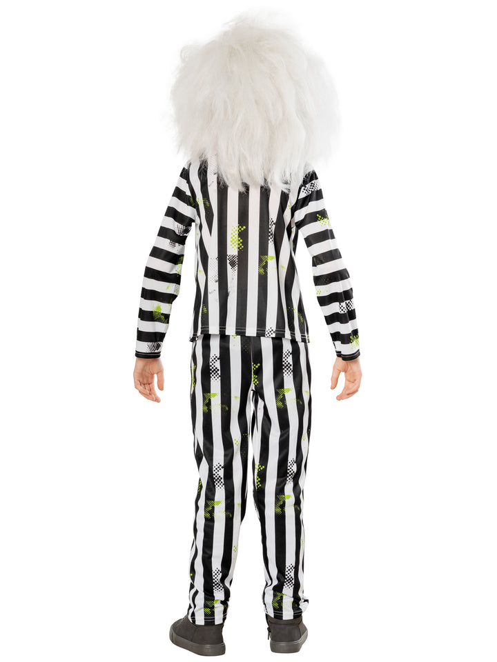 Beetlejuice Boys Costume Suit with Wig