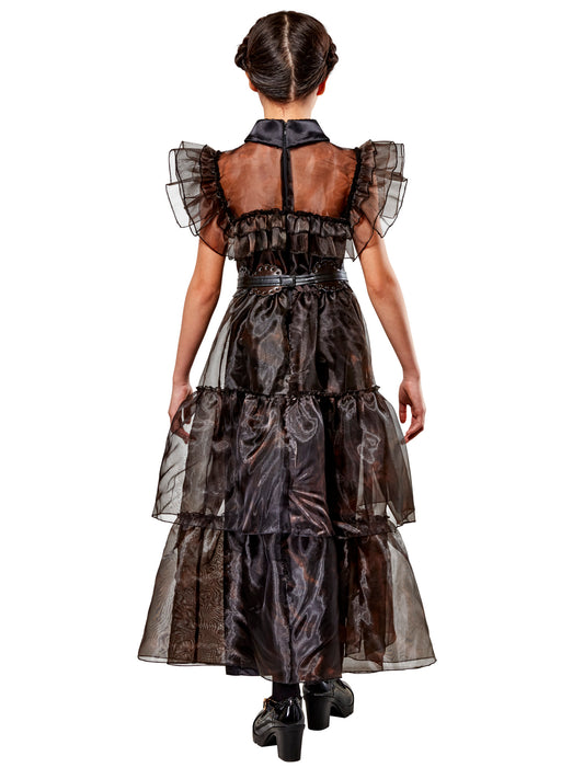 Wednesday Addams Raven Girls Dress Costume Netflix Show 2