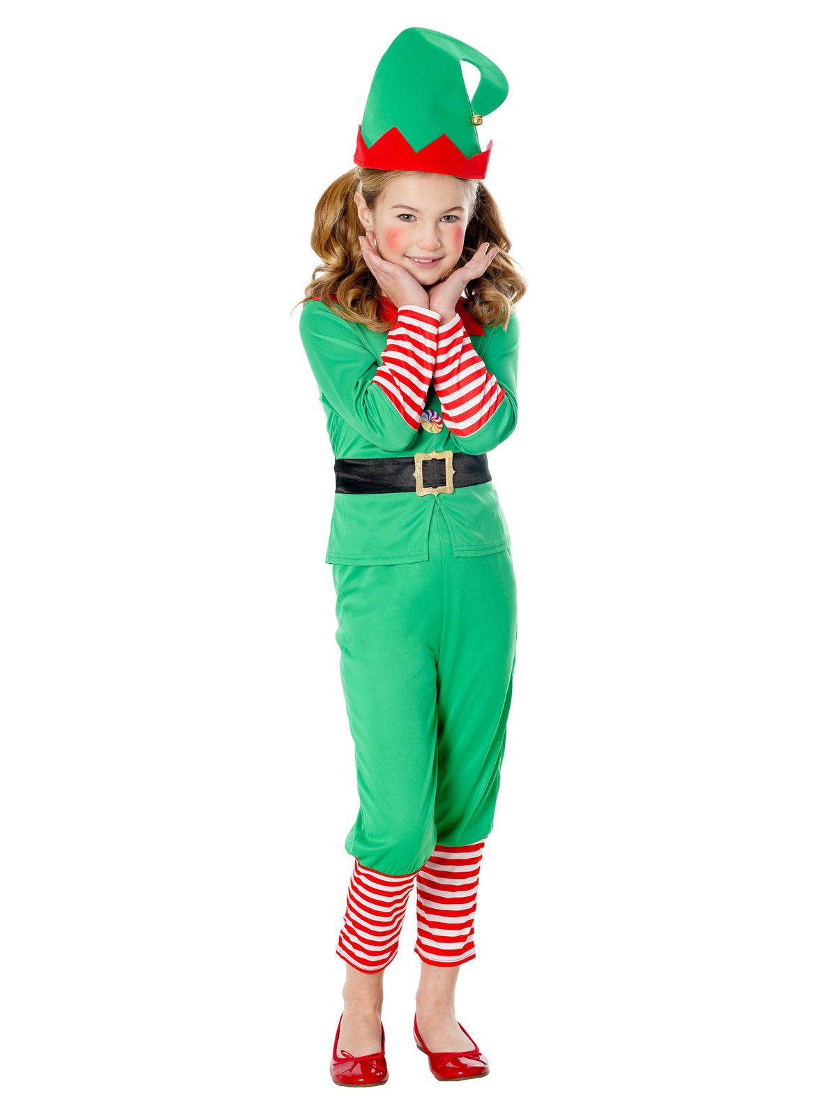 Kids Christmas Elf Costume 3