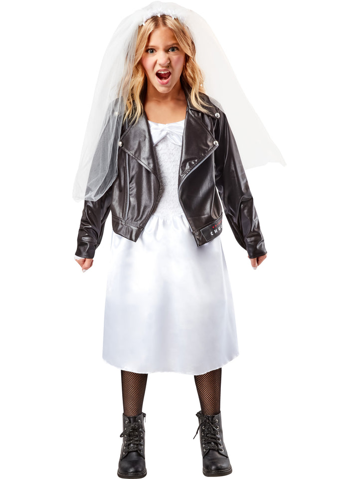 Bride of Chucky Tiffany Valentine Costume Dress for Girls