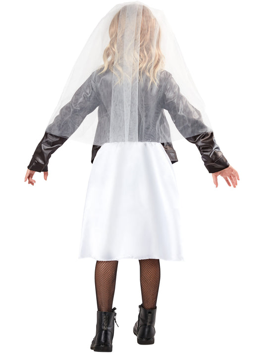 Bride of Chucky Tiffany Valentine Costume Dress for Girls 2