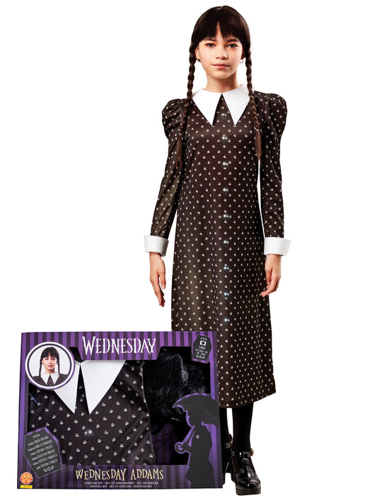 Wednesday Addams Costume Boxset 10-13 Years 2